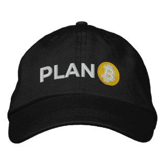 Plan B Casquette brodé Bitcoin