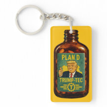 Plan D Trump-Tec Bouteille Rétro Parodie