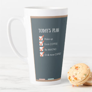 Plan d'aujourd'hui - Mug drôle