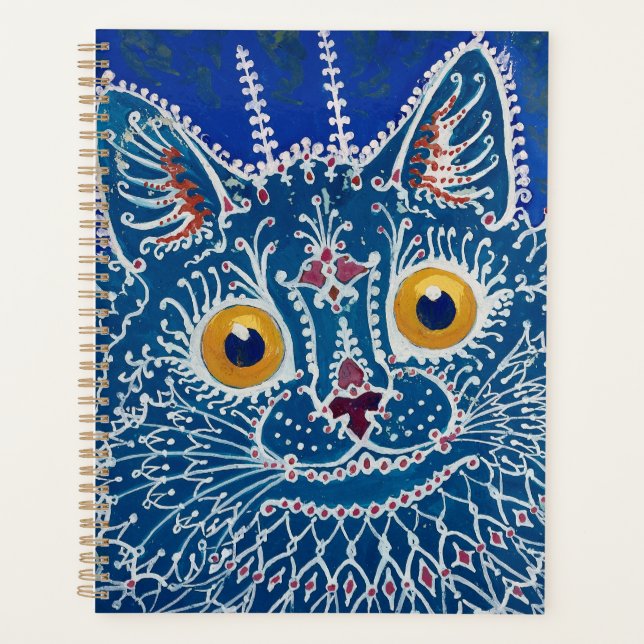 Plan de chat bleu (Devant)