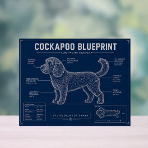 Plan de Cockapoo sur toile Cadeau pour amateur de