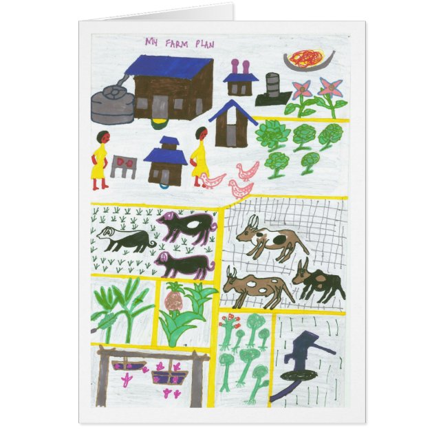 Plan de la ferme de Margaret (Devant)