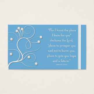 Plan de l'Évangile Plan du salut Blue Swirl