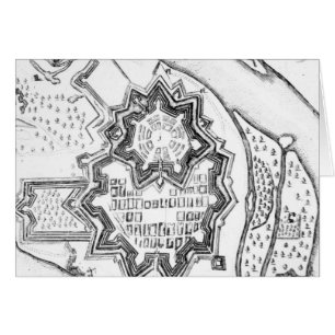 Plan de Mannheim, Allemagne 1690