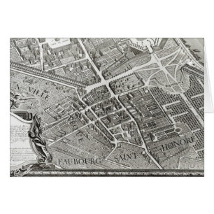 Plan de Paris, connu sous le nom de 'Plan de