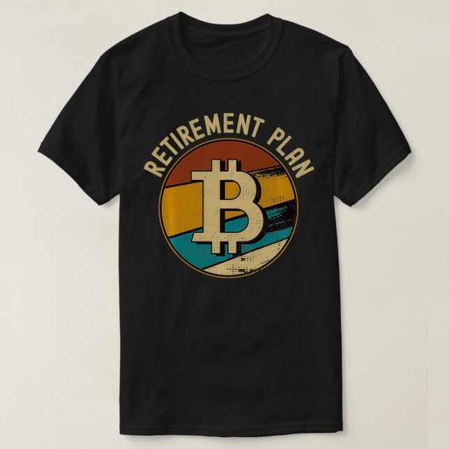 Plan de retraite B Bitcoin Pullover (Design devant)