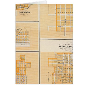Plan de Rockport, Spencer Co avec Everton