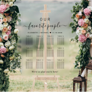 Plan de table de mariage pour 12 personnes préféré