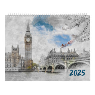 Plan de ville calendrier 2025