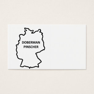 plan d'origine doberman pinscher