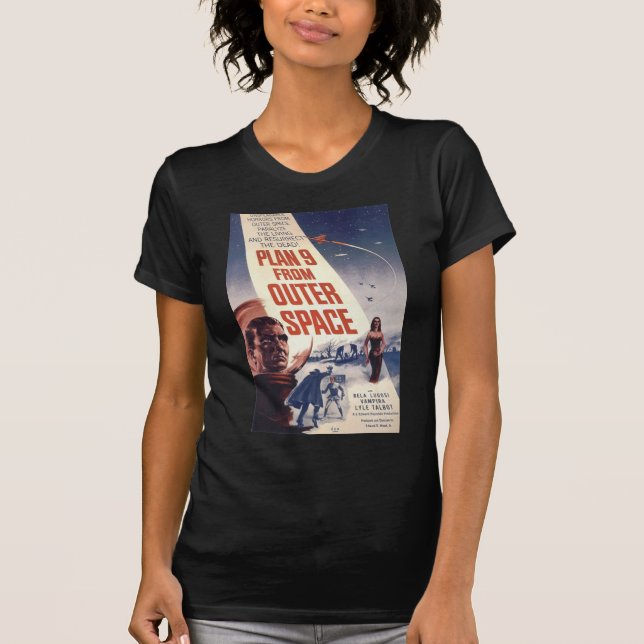Plan nine from outer space" T-Shirt (Front)