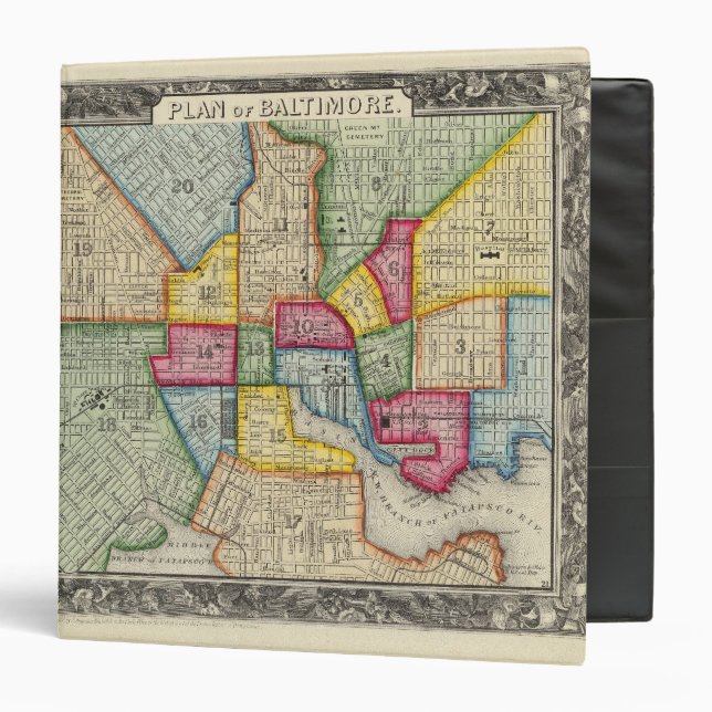 Plan Of Baltimore Binder (Front/Inside)