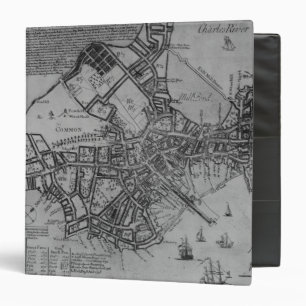 Plan of Boston, New England, 1739 Binder