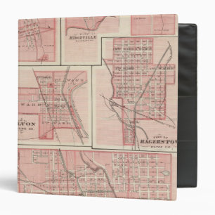 Plan of Cambridge City, Wayne Co with Newport Binder