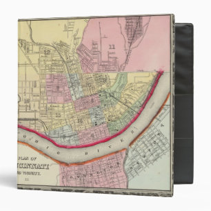 Plan Of Cincinnati And Vicinity Binder