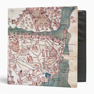 Plan of Constantinople Binder