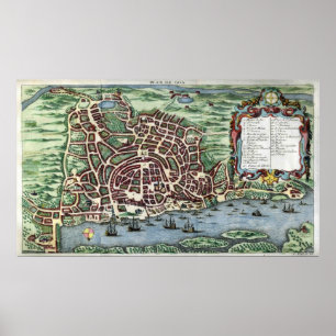 Plan of Goa Poster