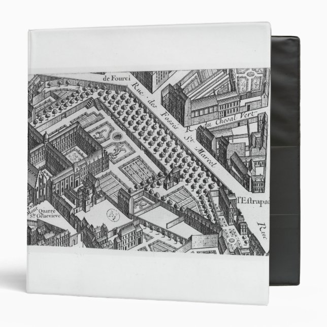 Plan of Paris Binder (Front/Inside)