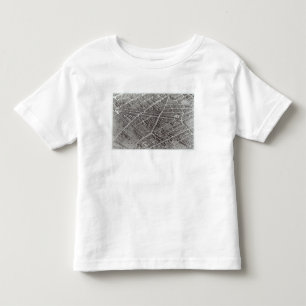 Plan of Paris, known as the 'Plan de Turgot' Toddler T-shirt