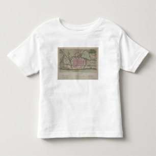 Plan of Pondicherry, from 'Voyage aux Indes et la Toddler T-shirt