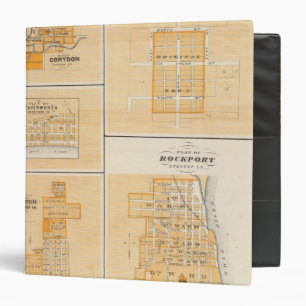 Plan of Rockport, Spencer Co with Everton Binder