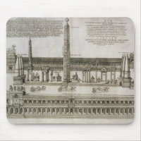 Plan of the Circus Maximus, Rome, engraved by the