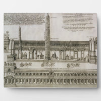 Plan of the Circus Maximus, Rome, engraved by the