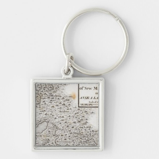 Plan of the Fort of New Madrid Keychain (Front)