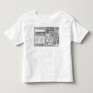 Plan of the Maternite Port-Royal Toddler T-shirt