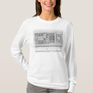 Plan of the Palace and Garden of the Tuileries T-Shirt