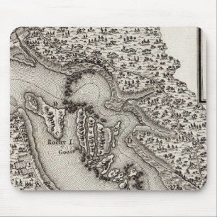 Plan of the Rapids or Falls of the Ohio Mouse Pad
