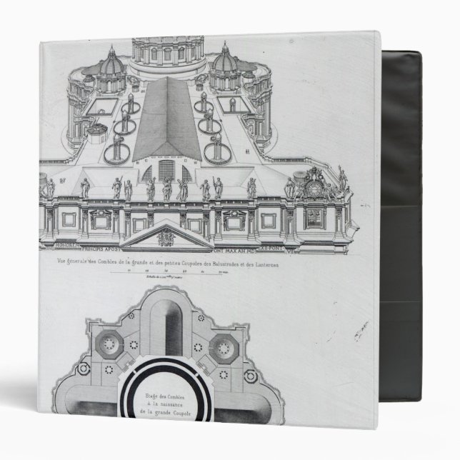 Plan of the roof of St.Peter's Binder (Front/Inside)