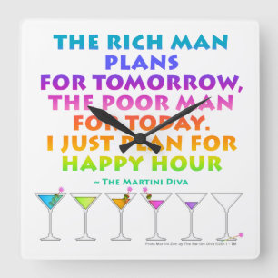 PLAN POUR HORLOGE MURALE HAPPY HOUR
