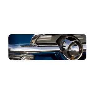 Plan rapproché classique de chrome de voiture