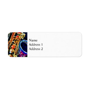 Plan rapproché de saxophone