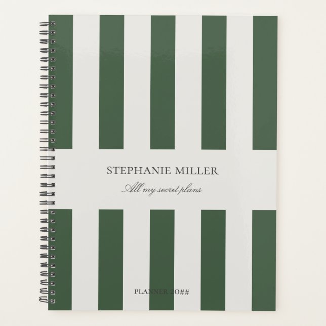 Plan secret vert (Devant)