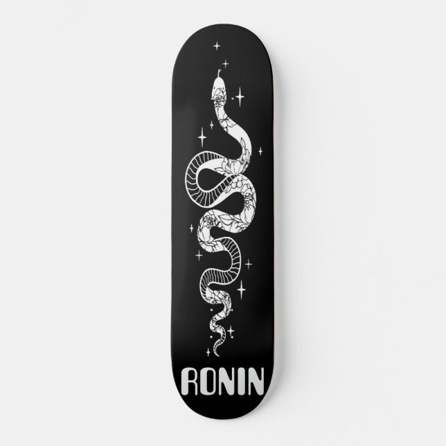 Plan serpent RONIN Whiteout Reverse Skateboard Dec (Recto)