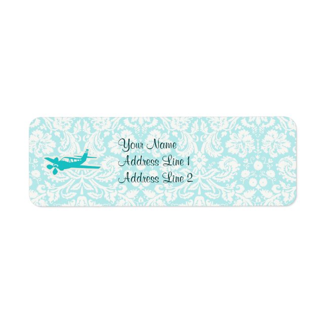 Plan turquoise (Devant)