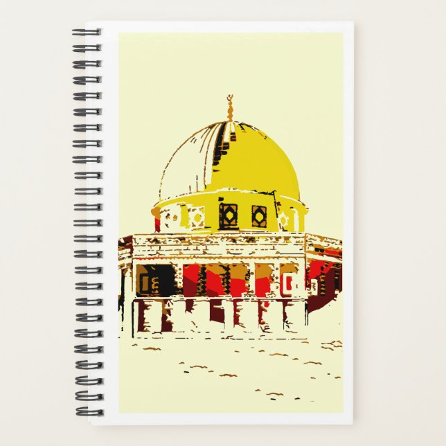 Plan with Purpose: Dome of the Rock Travel Planner (Front)