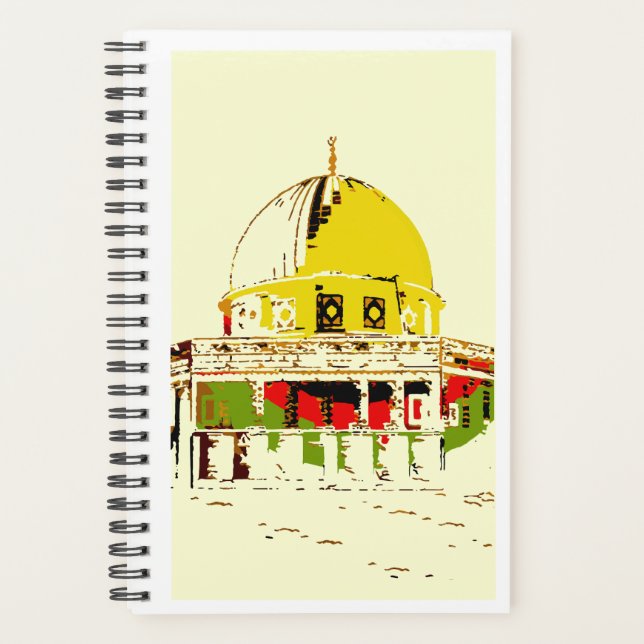 Plan Your Journey: Dome of the Rock Planner (Front)