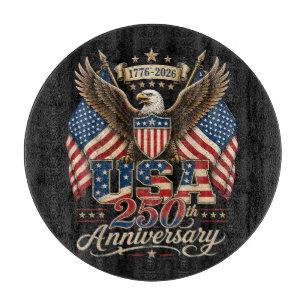 Planche À Découper 250e anniversaire d'Amérique États-Unis 1776 2026
