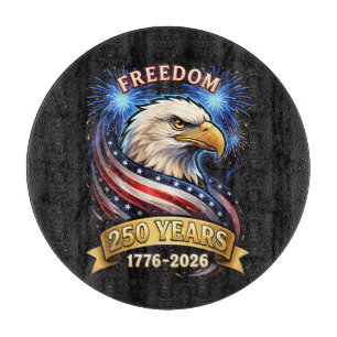 Planche À Découper 250e anniversaire États-Unis 1776-2026 Patriotique