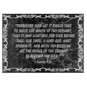 Planche À Découper 2 Samuel 7:29