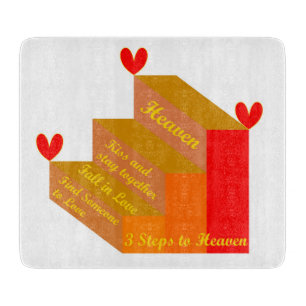 Planche À Découper 3 Étapes vers la Commission de coupe du ciel