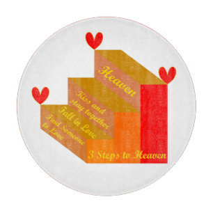 Planche À Découper 3 Étapes vers le ciel