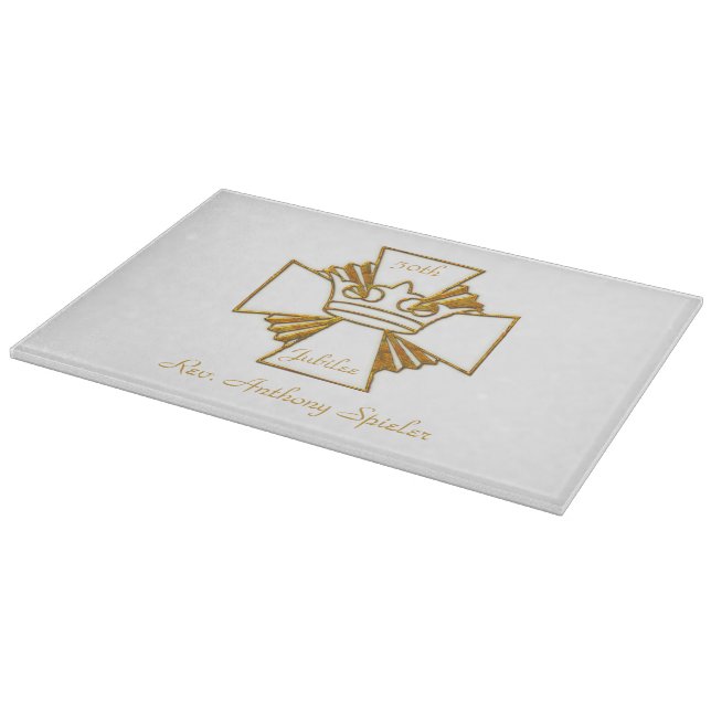 Planche À Découper 50e anniversaire de l'Ordination du prêtre du Jubi (Coin)