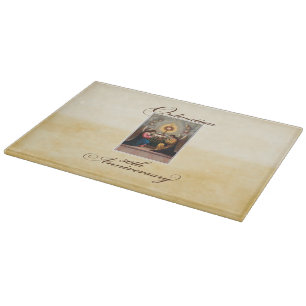 Planche À Découper 50e anniversaire d'ordination Anges à l'autel