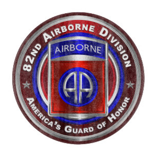 Planche À Découper 82e division aéroportée Airborne