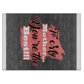 Planche À Découper À ma mère, tu es la meilleure | Cadeaux Pour Mère