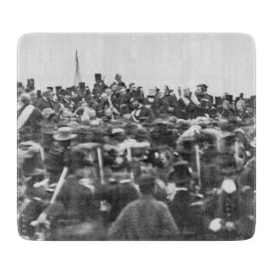 Planche À Découper Abe Lincoln Gettysburg Adresse : Fin de la guerre 